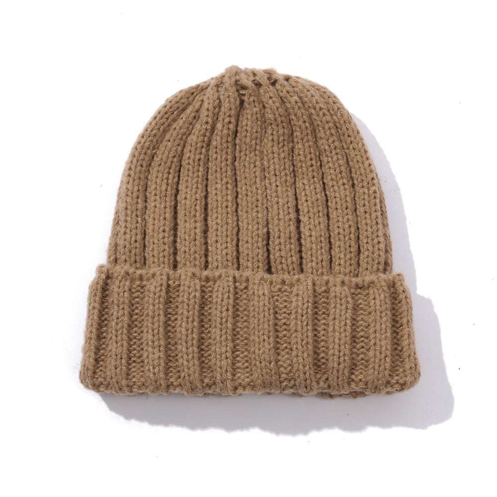 stylish wool cap, unisex knit beanie, wool winter hat - available at Sparq Mart