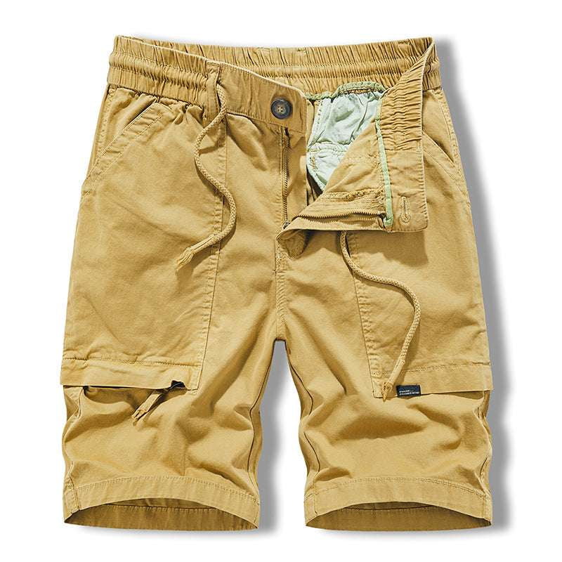 Durable Lightweight Cargo Shorts, Men's Summer Hiking Shorts, Outdoor Stretch Workwear Pants - available at Sparq Mart