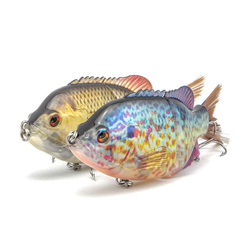 Realistic Fishing Bait, Sunfish Simulation Bait, Transparent Fishing Lure - available at Sparq Mart