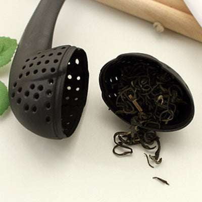 creative teaspoon partner, swan tea spoon, unique tea filter - available at Sparq Mart