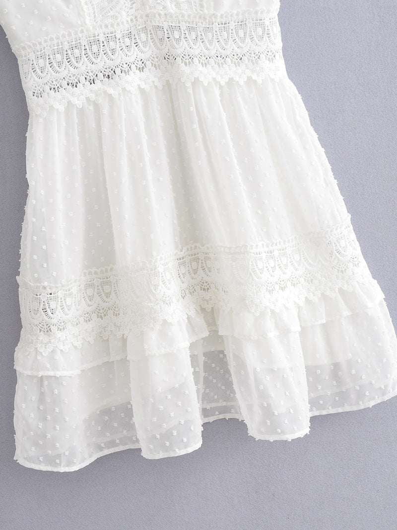 lace pullover skirt, sweet solid skirt, tight high-waist skirt - available at Sparq Mart