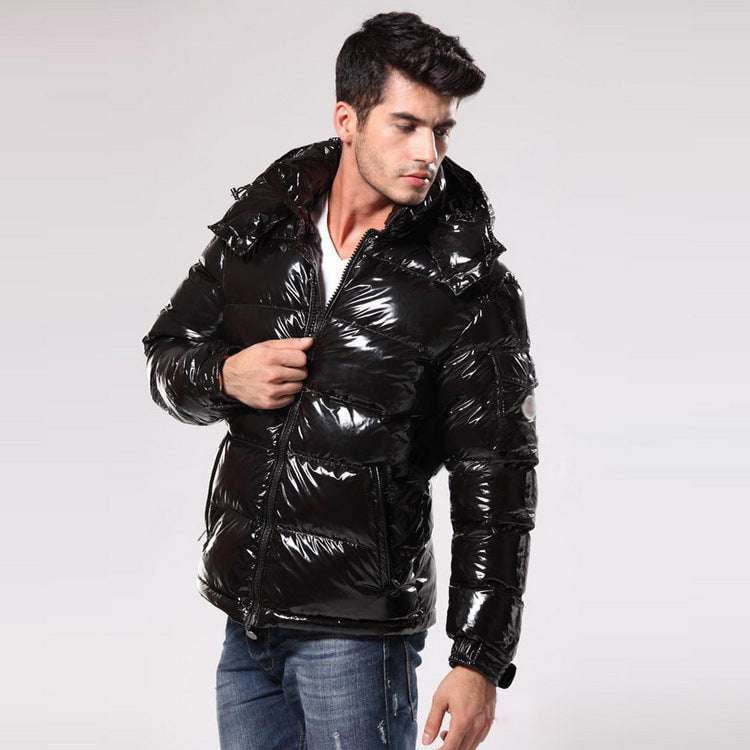 Comfortable Winter Wear, Thick Black Jacket, Warm Couples Jacket - available at Sparq Mart