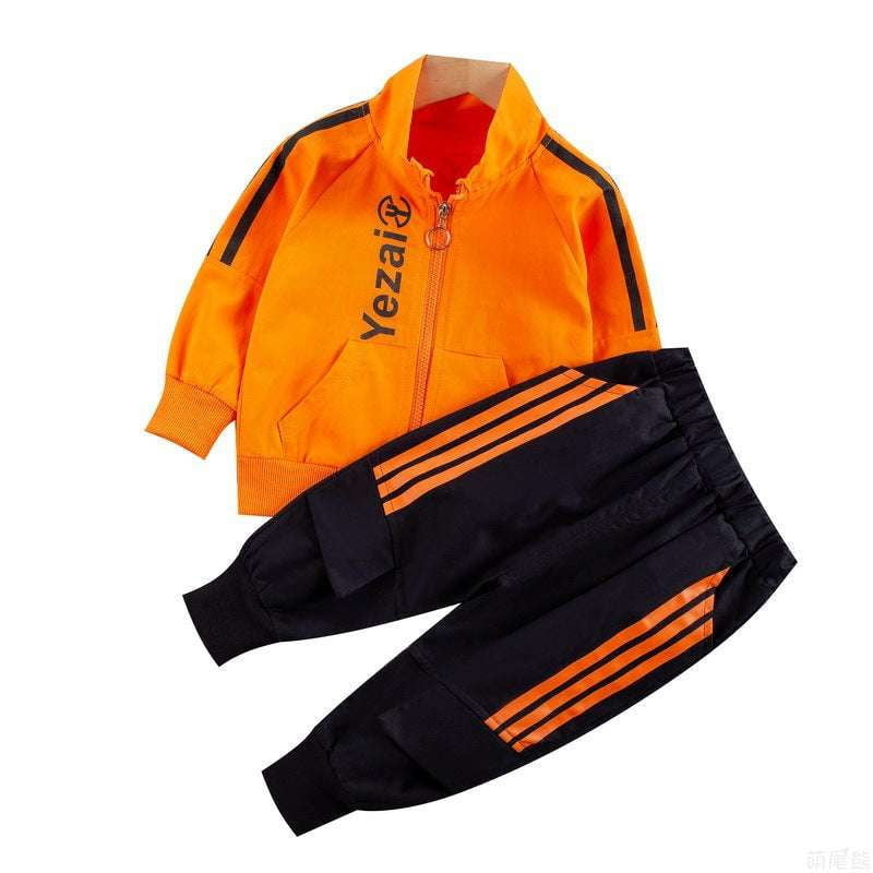 Baby Two-piece Suits, Boys Casual Outfits, Kids Striped Sets - available at Sparq Mart