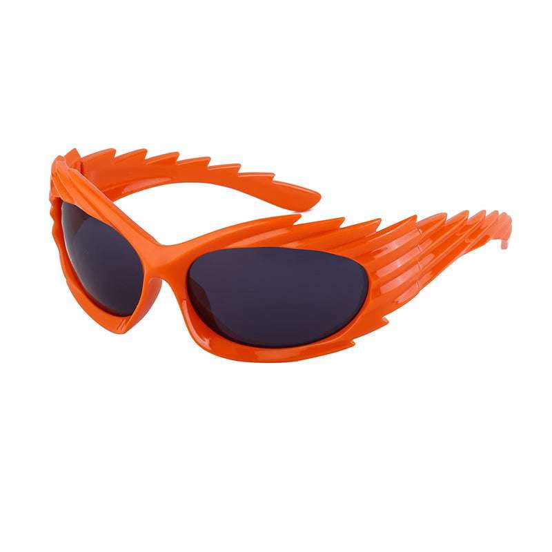 Trendy Concave Sunglasses Modern Sunglasses Design Colorful Fashion Eyewear - available at Sparq Mart