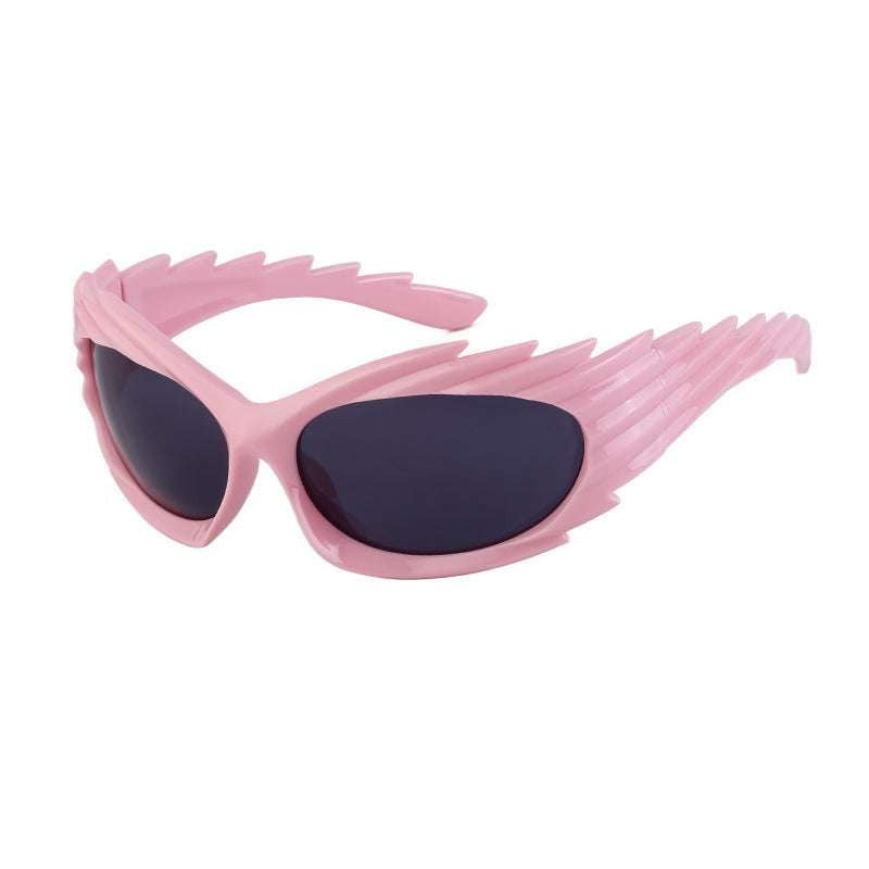 Trendy Concave Sunglasses Modern Sunglasses Design Colorful Fashion Eyewear - available at Sparq Mart