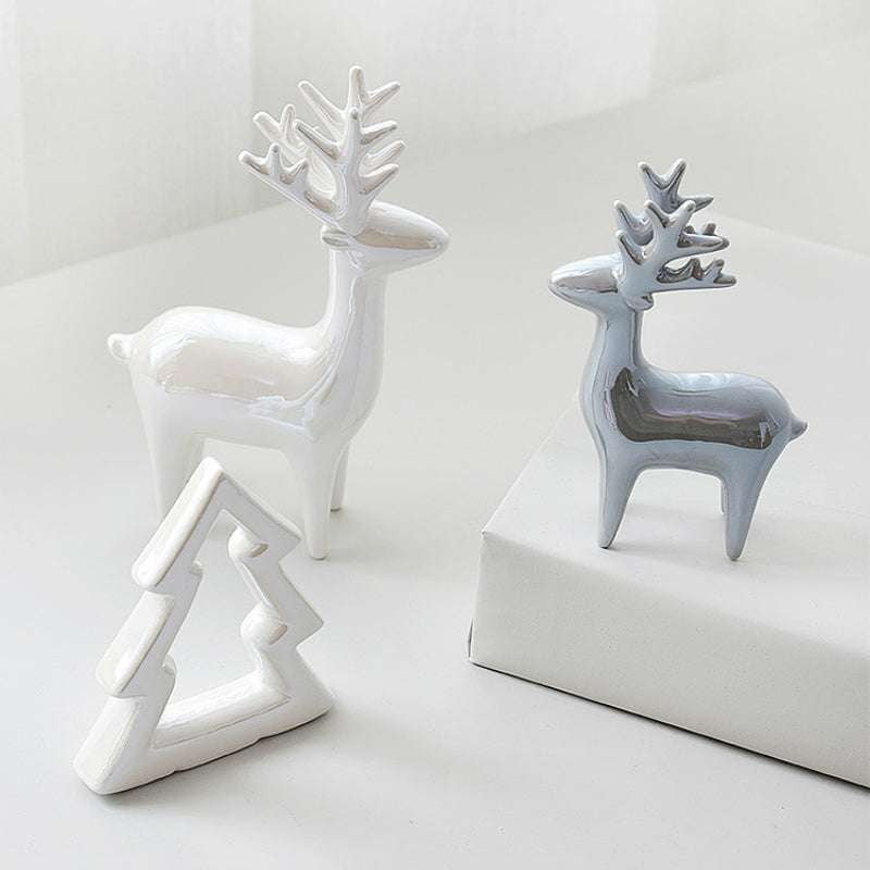 Desktop Christmas Decor, Festive Mini Tree, Holiday Home Accent - available at Sparq Mart