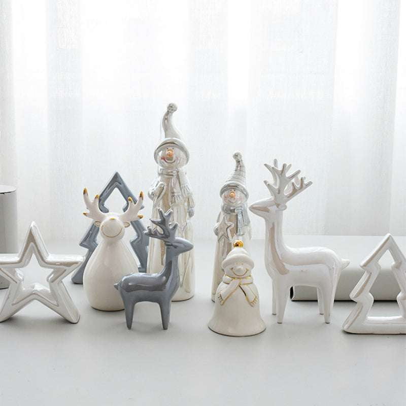 Desktop Christmas Decor, Festive Mini Tree, Holiday Home Accent - available at Sparq Mart