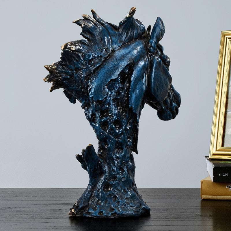 Creative Home Decor, Ornamental Horse Gifts, Resin Horse Figurines - available at Sparq Mart