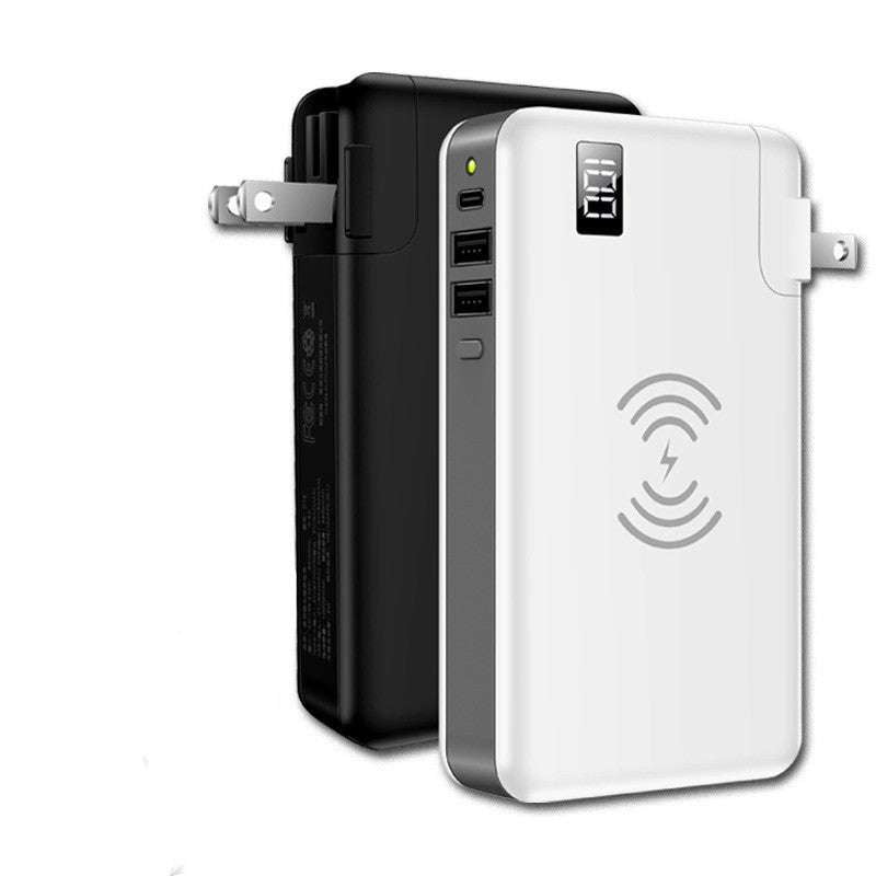 multi-device powerbank, universal charger bank, wireless charging bank - available at Sparq Mart