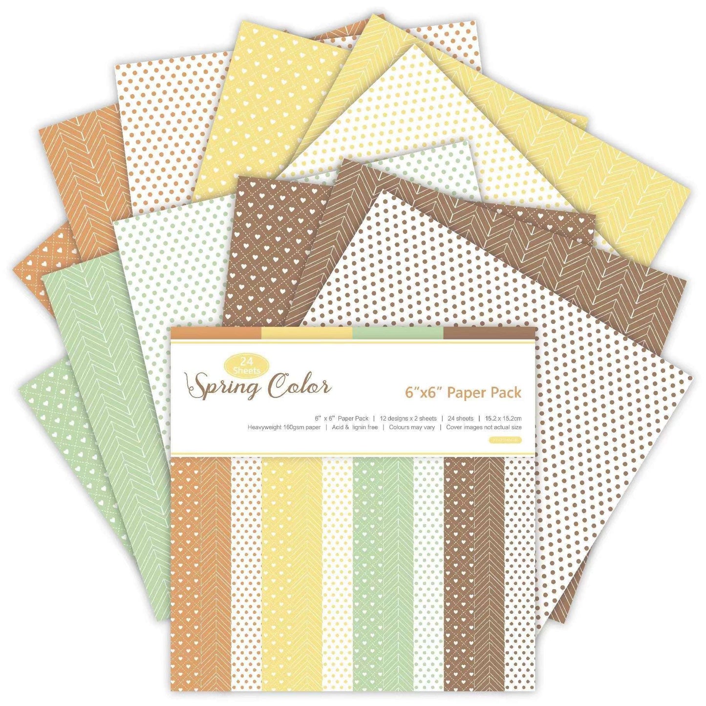 6-inch drawings, DIY single-sided, manual account background paper - available at Sparq Mart