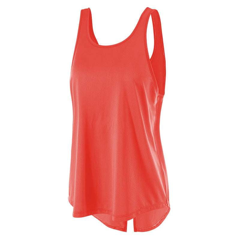 Athletic Blouse Fit, Loose Yoga Top, Running Tank Women's - available at Sparq Mart